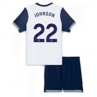 Tottenham Hotspur Brennan Johnson #22 Domáci Detský futbalový dres 2024-25 Krátky Rukáv (+ trenírky)